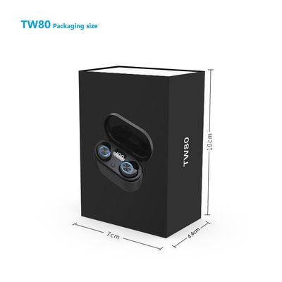 स्वचालित इयररिंग TW80 100g वायरलेस इन ईयर इयरफ़ोन