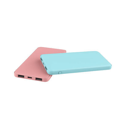 पोर्टेबल 5000mAh 10.8mm अल्ट्रा पतला पावर बैंक