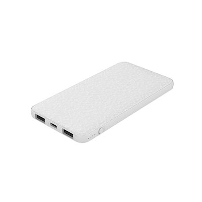 पोर्टेबल 5000mAh 10.8mm अल्ट्रा पतला पावर बैंक