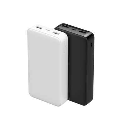 उच्च क्षमता दोहरी USB 367g पोर्टेबल पावर बैंक