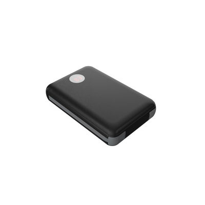 मिनी 10000mAh 22.3 मिमी इनबिल्ट केबल पावर बैंक