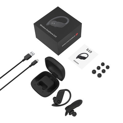 पनरोक कान हुक 500mAh हल्के वायरलेस Earbuds