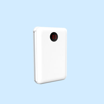 Android के लिए एलसीडी डिस्प्ले इनबिल्ट केबल पावर बैंक 10000mAh